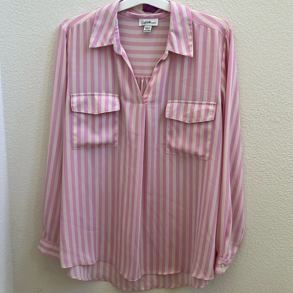 48. JACKLYN SMITH COLLECTION XXL LONG SLEEVES BLOUSE